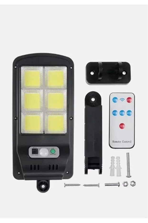 4 Adet Güneş Enerjili Akşam Otomatik Yanan Aydınlatma Projektörü